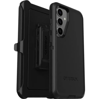 Abbildung von OtterBox Defender Hülle für Samsung Galaxy S24+, Stoßfest, Sturzsicher, Ultra robust, Schützende Hülle, 5x getestet nach Militärstandard, Schwarz, Keine Einzelhandelsverpackung