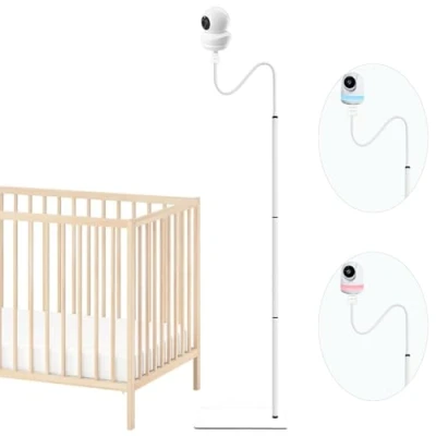Abbildung von Derebir Babyphone Halterung Kamera Halter Baby Handyhalter Kompatibel für Babysense Monitor