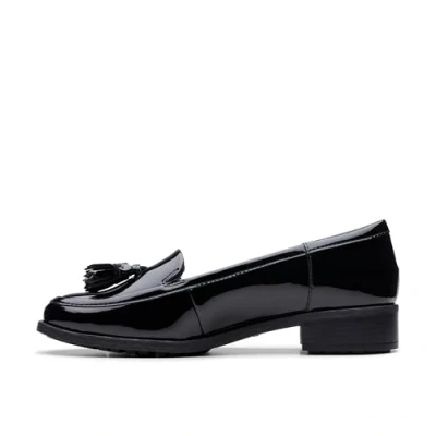 Abbildung von Clarks Havisham Slipper, Damen, Größe: 37.5, Black Leder