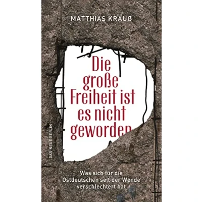 Abbildung von die große Freiheit ist es nicht geworden: Was sich für Ostdeutschen seit der Wende verschlechtert hat