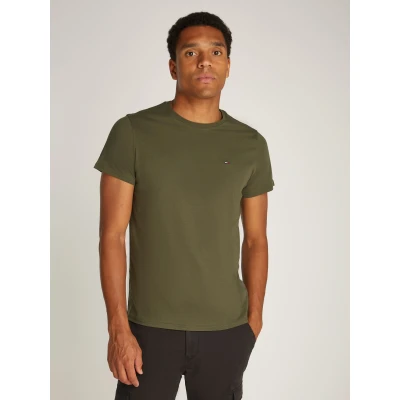 Abbildung von Tommy Jeans T Shirt &quot;TJM ESSENTIAL SOLID TEE&quot;, Regular Fit mit Rundhalsausschnitt und dezenter Logo Flag