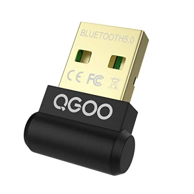 Abbildung von QGOO Bluetooth Adapter, Mini USB Adapter 5.0+EDR für Kopfhörer Lautsprecher, Dongle Laptop Desktop Computer, Stick Windows 11/10/8.1/7