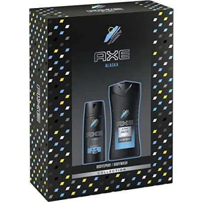 Abbildung von Axe Geschenkset Alaska Duschgel 250 ml und Deospray 150 ml, 2er Pack