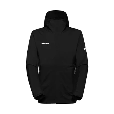 Abbildung von Mammut ALTO Hooded Jacket MEN Hardshelljacke schwarz, Herren, Größe: Small, Schwarz
