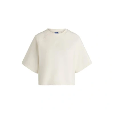 Abbildung von HUGO Dorlina Tshirt basic, Damen, Größe: Small, Open white