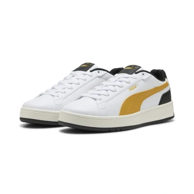 Abbildung von Court Classico Sneakers Erwachsene PUMA White Archive Gold Black Yellow
