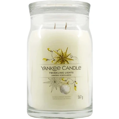 Abbildung von Yankee Candle Signature Large JAR Pink Cherry Vanilla Duftkerze, Größe: 569 g,