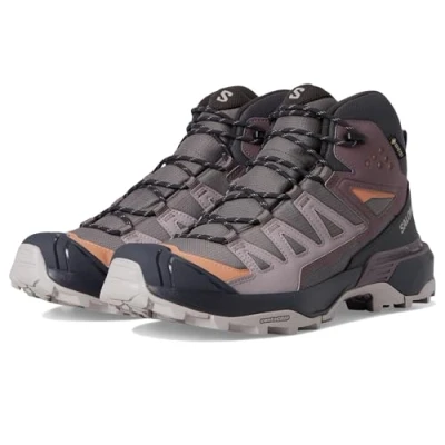 Abbildung von Salomon X Ultra 360 MID GTX Hikingschuh, Damen, Größe: 40, Plum kitten/phantom/cork Schuhe