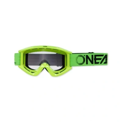 Abbildung von O&#039;NEAL Motocross Brille Fahrradbrille Herren Damen B Zero Goggle I MX MTB DH FR Motorradbrille 100% UV Schutz Schlag &amp; kratzfestes Glas Grün Größe One Size