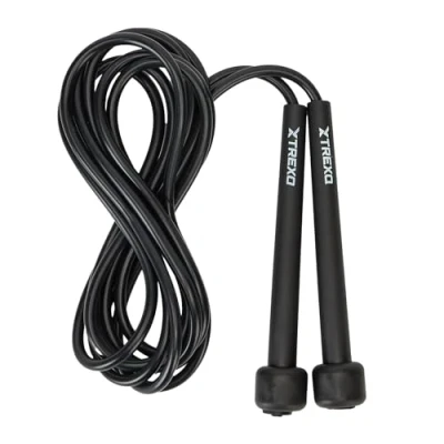 Abbildung von TREXO Basic schwarzes Springseil