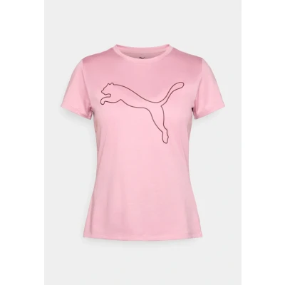 Abbildung von Puma Essential LOGO TEE Sport Tshirt, Damen, Größe: Large, Poised pink heather