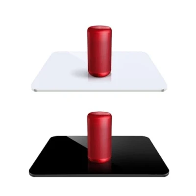 Abbildung von UTEBIT Acrylplatte Fotografie 300 * 5 mm / 12 0.2 Inch Schwarze Glasplatte Acrylglas Weiß Acrylglasplatten Foto Hintergrund Acryl Reflektor Board für Produkt , Objektfotografie Aufnahmen