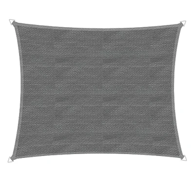 Abbildung von Windhager Sonnensegel Capri Rechteck, 3x4m, grau