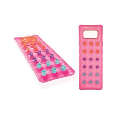 Abbildung von Bestway Luftmatratze mit Fenster Fashion Lounge 188 x 71 cm Farbe: Pink ideal für Strand und Schwimmingpool