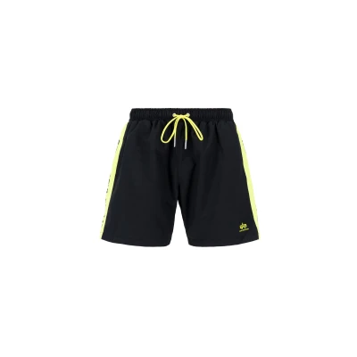 Abbildung von Alpha Industries Badeshorts, Herren, Größe: Medium, Black