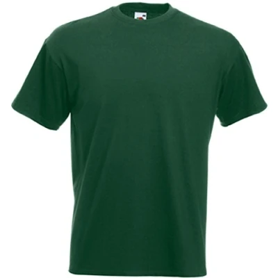 Abbildung von Fruit of the Loom Herren T Shirt SS021M, Green (Bottle Green), L