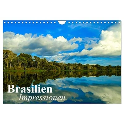 Abbildung von Brasilien. Impressionen (Wandkalender 2025 DIN A4 quer), CALVENDO Monatskalender