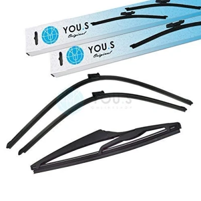 Abbildung von YOU.S SCHEIBENWISCHER SET VORNE + HINTEN 800 700 250 mm (3 Stück)