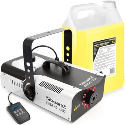 Abbildung von BeamZ S1500LED Nebelmaschine 1500 W mit LEDs und 5 Litern Flüssigkeit