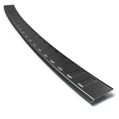 Abbildung von tuning art L385 Edelstahl Ladekantenschutz passend für VW Passat B8 Limo 2019 2021, Farbe:Anthrazit