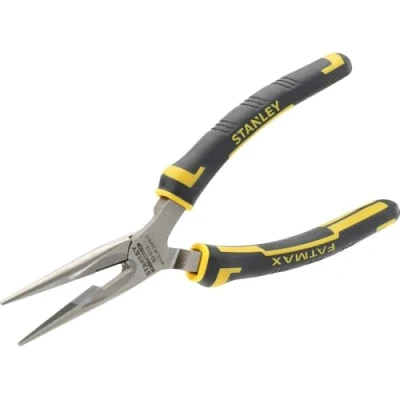 Abbildung von Stanley FATMAX Spitzzange gerade, Spitzzange, Schwarz, Gelb, 160 mm, 20 145 g