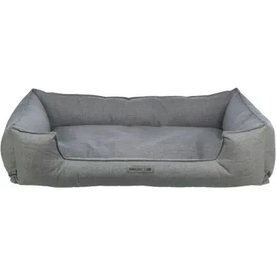 Abbildung von Bett Talis, eckig 120 x 80 cm / Grau