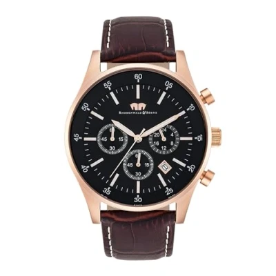Abbildung von Rhodenwald &amp; Söhne Goodwill Chronograph, Herren, Größe: One Size, Dark brown