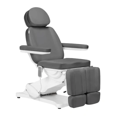 Abbildung von Activeshop Elektrischer Kosmetikstuhl SILLON CLASSIC 2 Motoren pedi grau