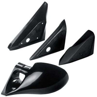 Abbildung von AUTO STYLE Satz Spiegeladapterplatten kompatibel mit BMW 3er E46 1998 2005 Limousine/Touring