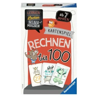 Abbildung von Ravensburger Spiel, 80660 Lernen Lachen Selbermachen: Rechnen bis 100,...