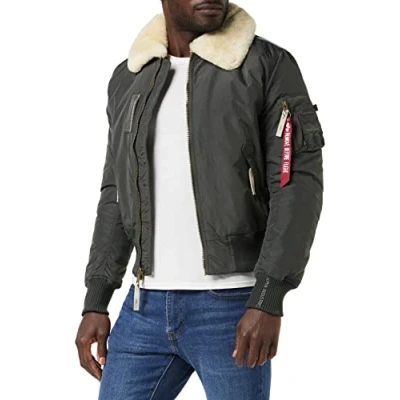 Abbildung von Alpha Industries Injector III Winterjacke, Herren, Größe: XL, Greyblack
