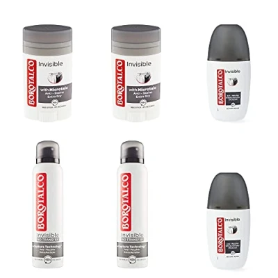Abbildung von 3x Roberts Borotalco Deo deodorant Vapo Original fresh 75ml + Vapor Spray Invisible anti Spots