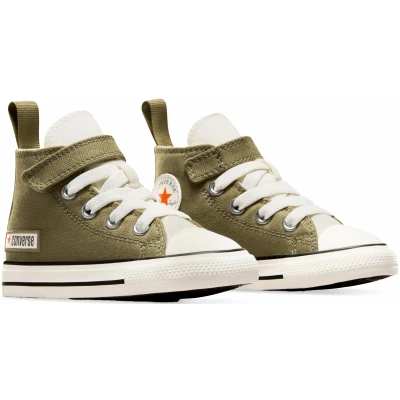 Abbildung von Converse Chuck Taylor ALL STAR Unisex Sneaker high für Kinder, Größe: 20, Mossy sloth/egret/orange Schuhe