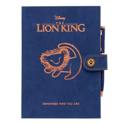 Abbildung von Grupo Erik Premium Notizbuch mit Stift Disney der König Löwen A5 Dotted Klein Reisetagebuch zum selberschreiben Bullet Journal Tagebuch Fanartikel