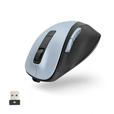 Abbildung von Hama Optische 6 Tasten Funkmaus, ergonomisch, Rechtshänder, leise ergonomische Maus (Funk)