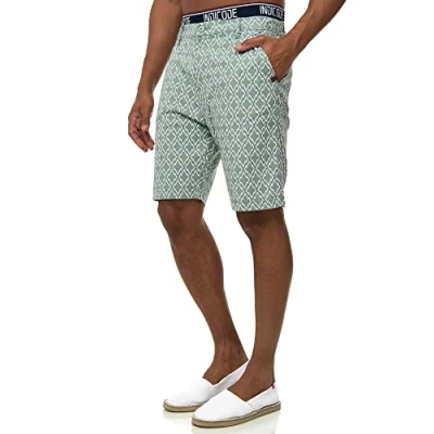 Abbildung von Indicode Jeans Apostolis Shorts, Herren, Größe: XL, Meadow