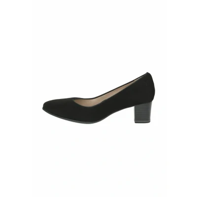 Abbildung von Caprice Pumps, Damen, Größe: 38.5, Black suede Schuhe