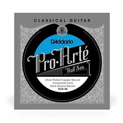 Abbildung von D&#039;Addario Gitarrensaiten Konzertgitarre Akustikgitarre Akustik Gitarre Saiten Classical Guitar Strings SCH 3B