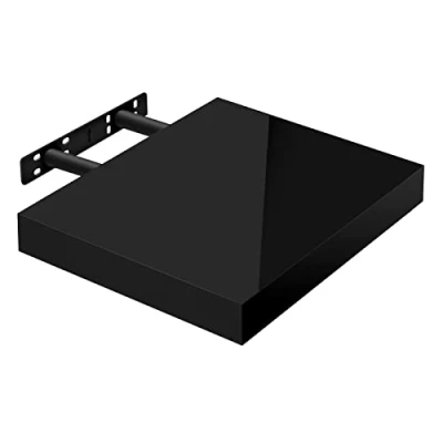 Abbildung von Woltu Wandregal, 1 tlg., Volato freischwebend Schweberegal Holz Board Weiß