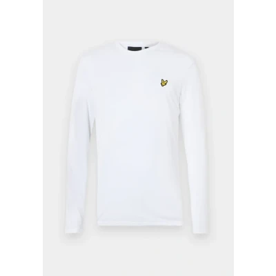 Abbildung von Lyle &amp; Scott Langarmshirt, Herren, Größe: Large, White