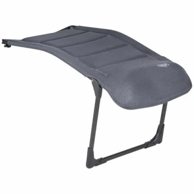 Abbildung von Crespo rp 215/86 Air Deluxe footstool 3d gepolstert, grau, 92 x 48 44 cm