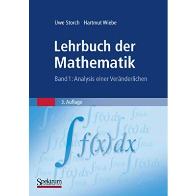 Abbildung von Lehrbuch der Mathematik, Band 1: Analysis einer Veränderlichen