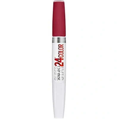 Abbildung von Maybelline New York Super STAY 24H Smile Brighter Flüssiger Lippenstift, Damen, Größe: 5 g, Optic ruby