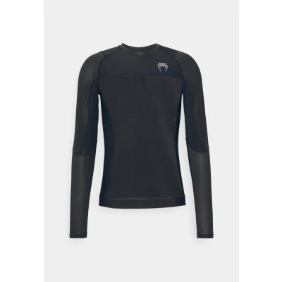 Abbildung von Venum FIT AIR LONG Sleeve Rashguard Langarmshirt, Herren, Größe: Medium, Black
