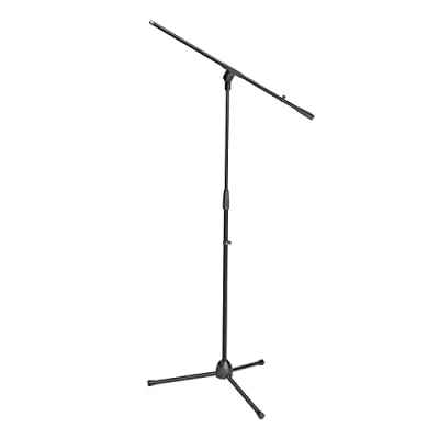 Abbildung von Adam Hall Stands S 5 BE Mikrofonständer mit Schwenkarm, schwarz