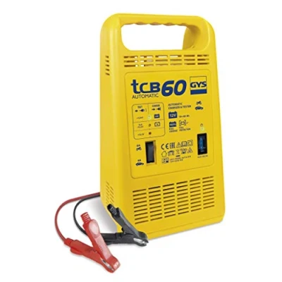Abbildung von GYS Batterieladegerät Ladegerät und Tester 12V für Starterbatterien mit Säure oder Gel Elektrolyt,15 60 Ah, TCB