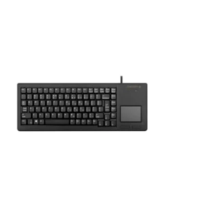 Abbildung von CHERRY G84 5500 XS, Kompakttastatur mit Touchpad &amp; 2 Maustasten, Spanisches Layout (QWERTY), Robust, Platzsparend Leicht, 20 Mio. Tastenbetätigungen, Schwarz
