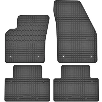 Abbildung von Gummimatten Gummi Fußmatten Satz für Volvo C30 / S40 II V50 (2004 2012) Passgenau