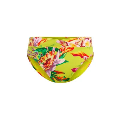 Abbildung von Fantasie Cala Macarella High Waist Bikini Brief Rot/Gelb Small Damen