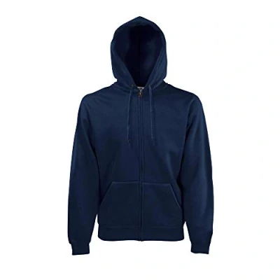 Abbildung von Fruit of the Loom Hooded Sweat Jacket Modell 2013 / Deep Navy, L L,Deep Navy
